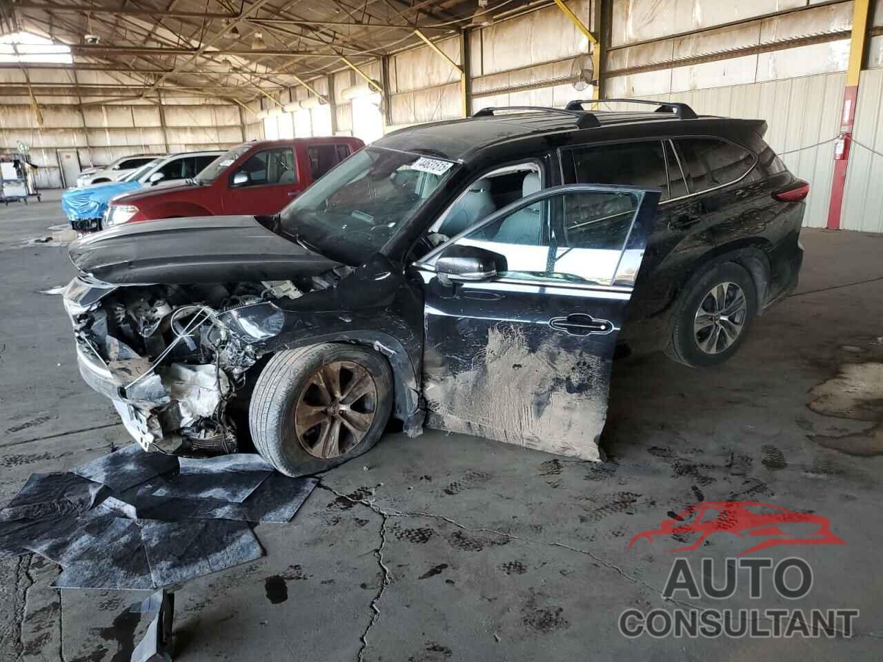 TOYOTA HIGHLANDER 2021 - 5TDHZRAH5MS537953
