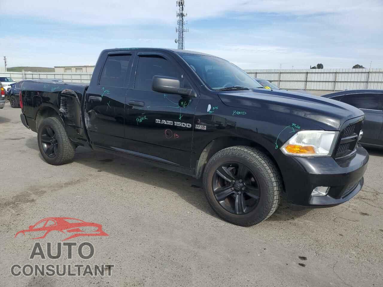 DODGE RAM 1500 2012 - 1C6RD7FT2CS202909