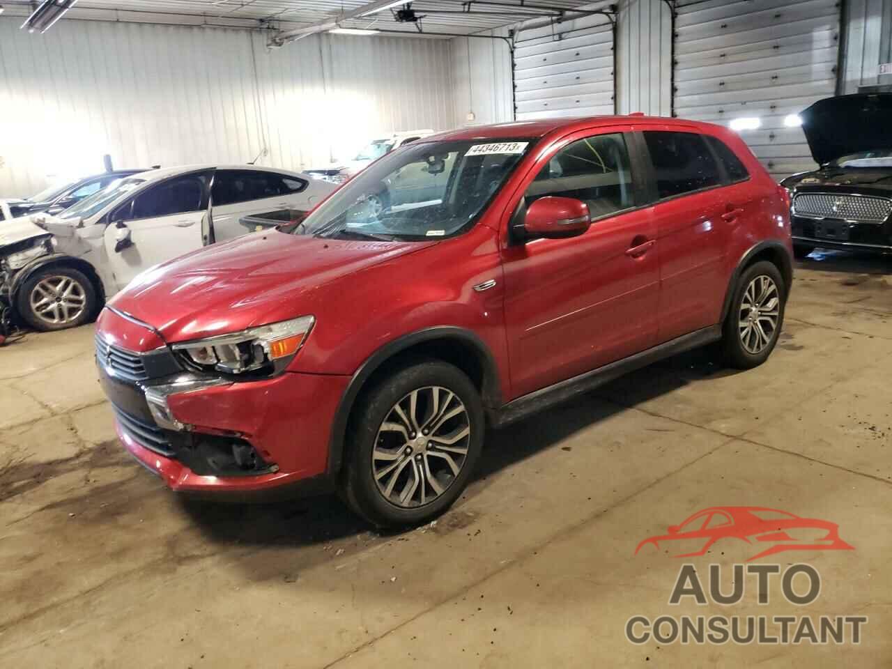 MITSUBISHI OUTLANDER 2017 - JA4AP3AUXHZ009115
