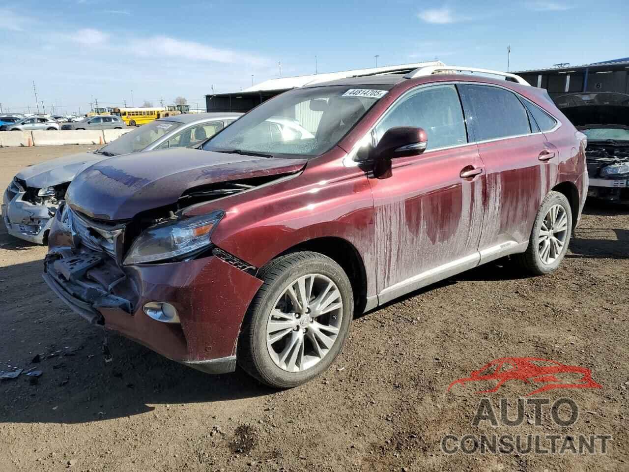 LEXUS RX450 2014 - JTJBC1BAXE2454180