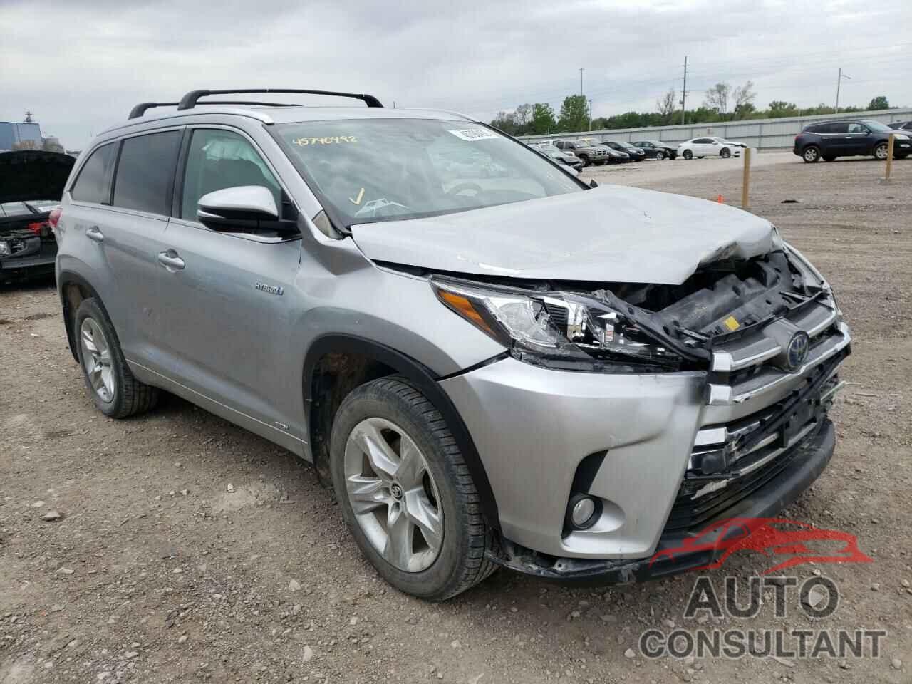 TOYOTA HIGHLANDER 2017 - 5TDDGRFH0HS031367