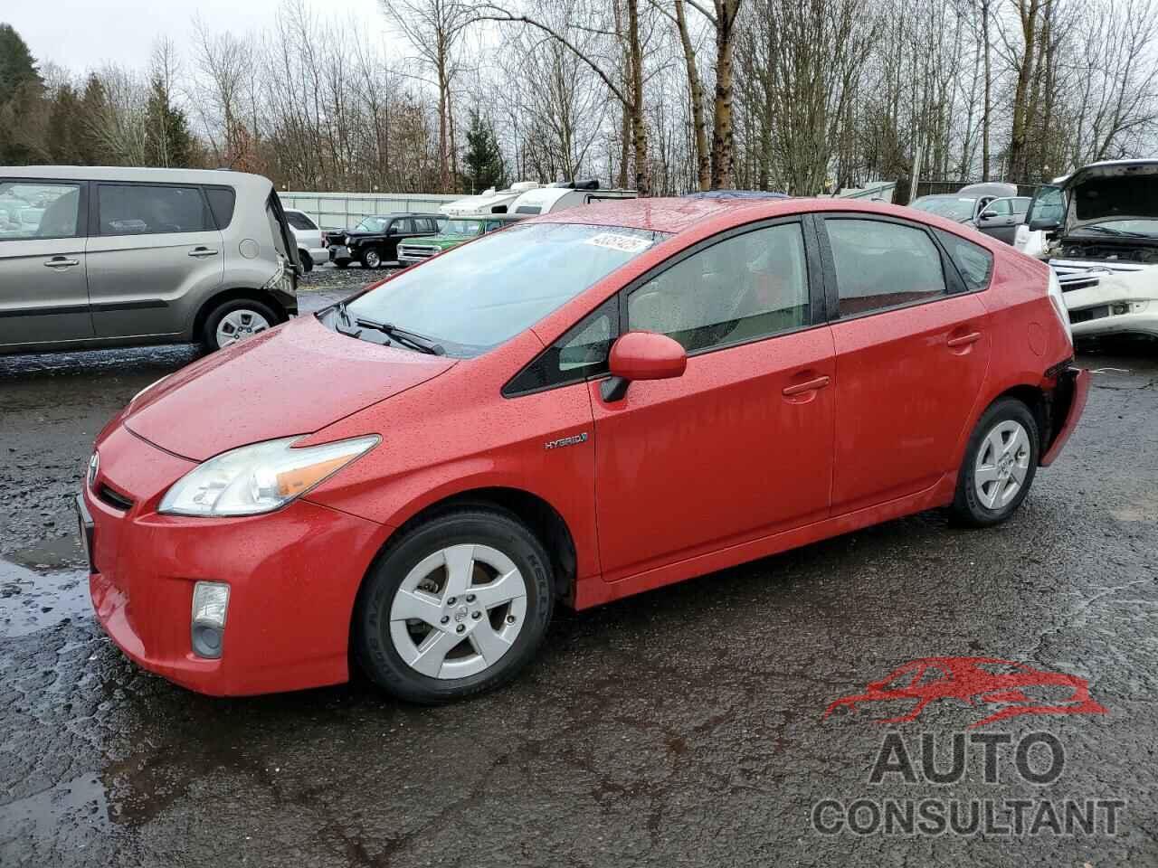 TOYOTA PRIUS 2010 - JTDKN3DU6A0045289