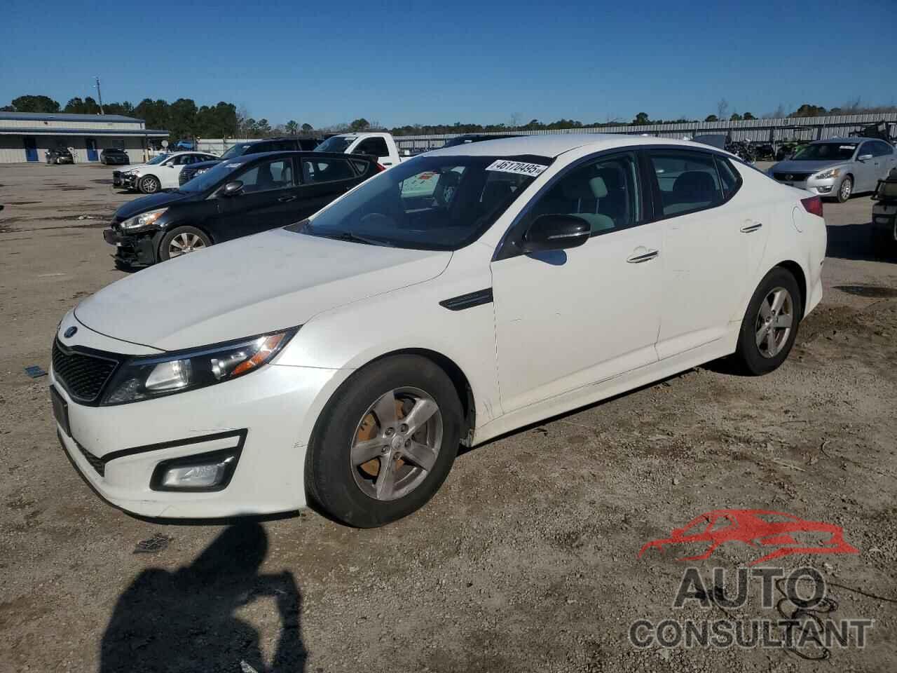 KIA OPTIMA 2014 - KNAGM4A72E5490437
