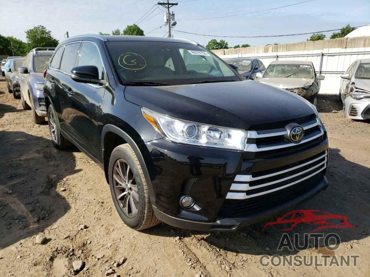 TOYOTA HIGHLANDER 2017 - 5TDJZRFHXHS518170