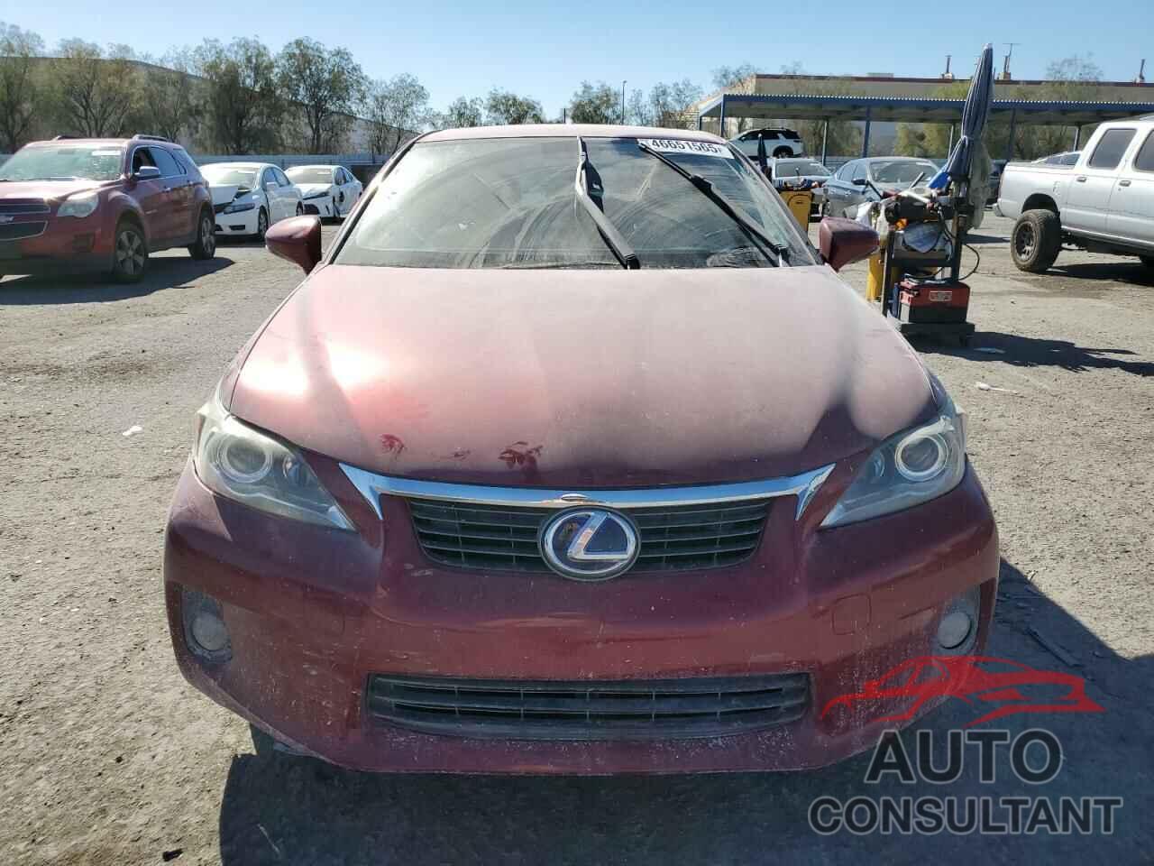 LEXUS CT 200 2012 - JTHKD5BH0C2106131