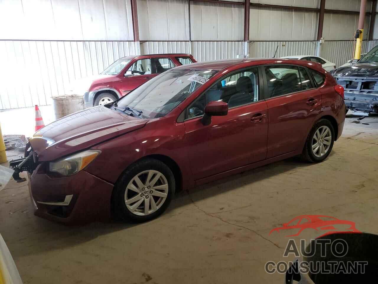 SUBARU IMPREZA 2015 - JF1GPAC6XF8253553