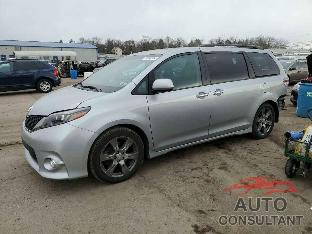 TOYOTA SIENNA 2017 - 5TDXZ3DC9HS834058