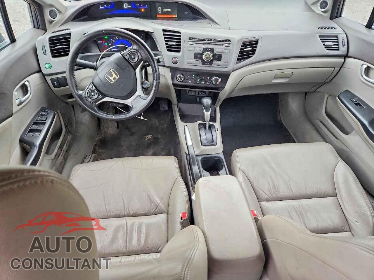 HONDA CIVIC 2012 - 19XFB2F95CE054282