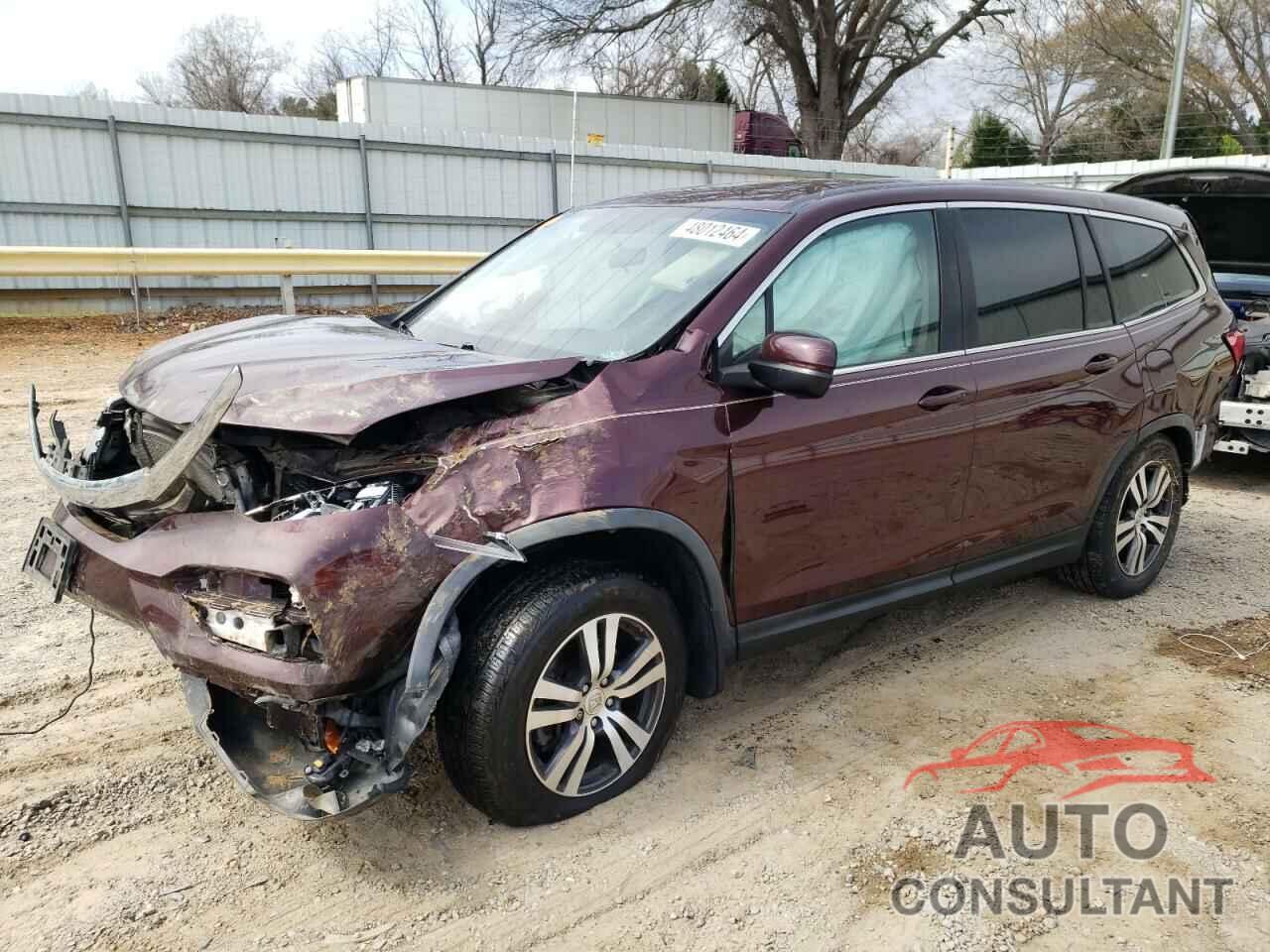 HONDA PILOT 2017 - 5FNYF6H31HB034447