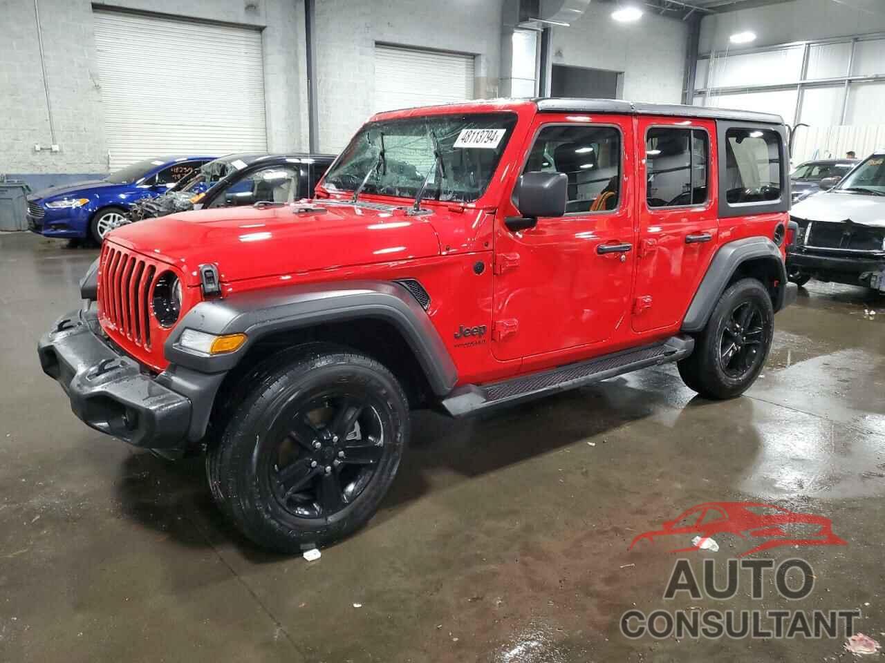 JEEP WRANGLER 2022 - 1C4HJXDG7NW103646
