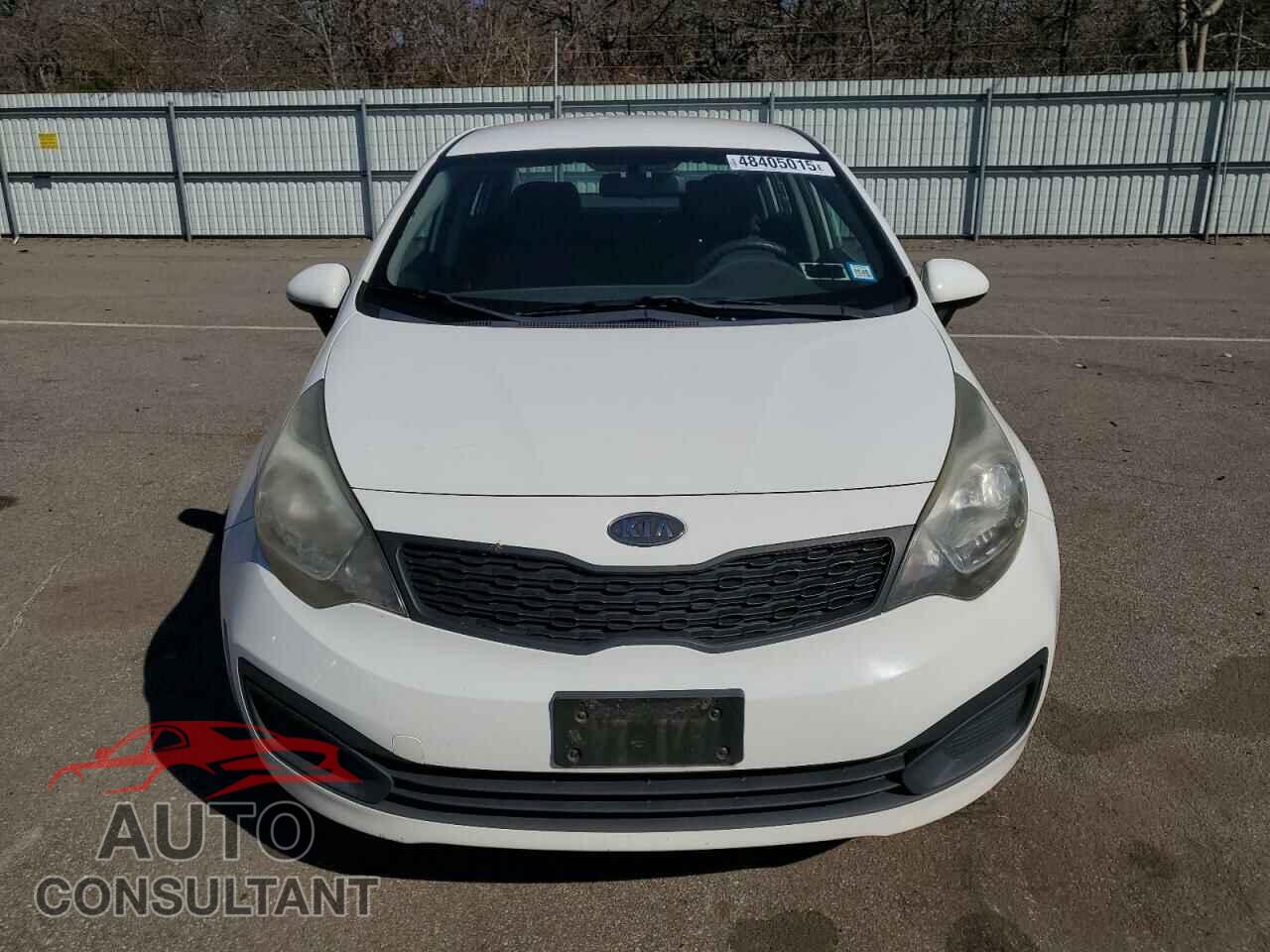 KIA RIO 2012 - KNADM4A30C6058971
