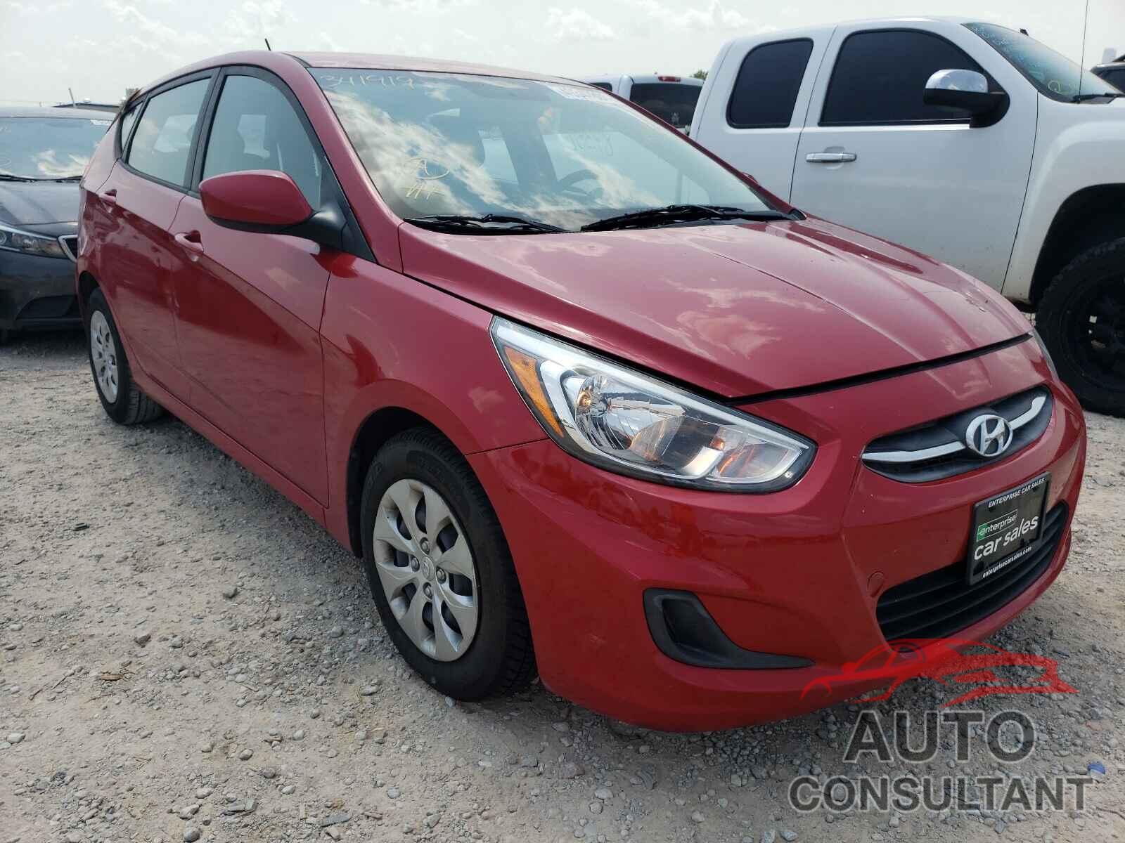 HYUNDAI ACCENT 2017 - KMHCT5AE1HU341919