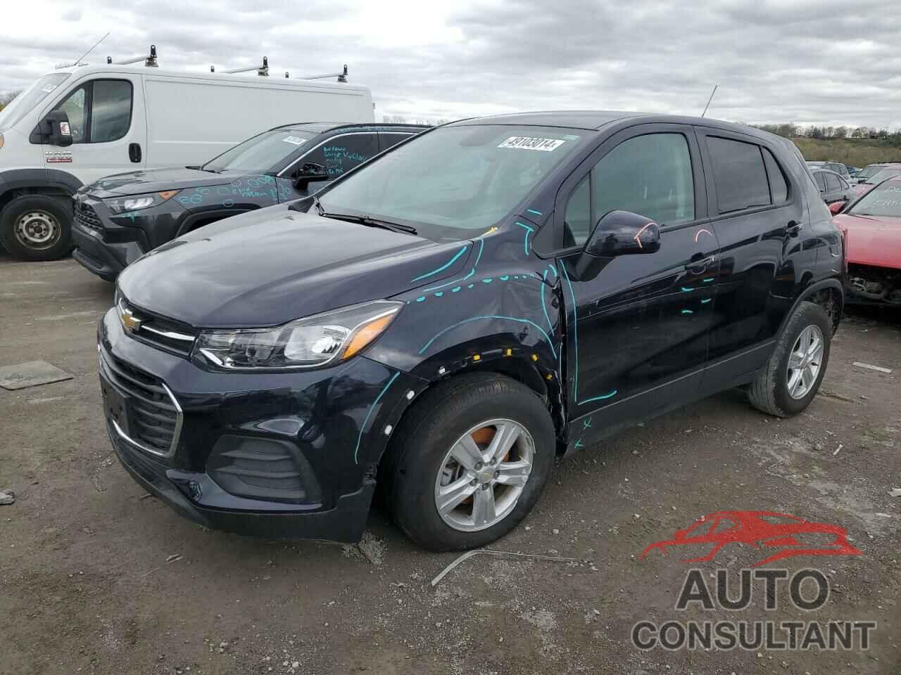 CHEVROLET TRAX 2022 - KL7CJNSM2NB507479