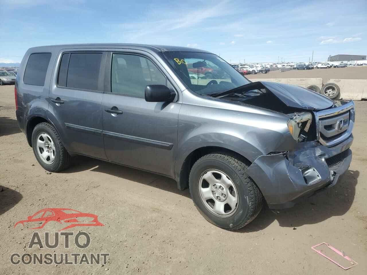 HONDA PILOT 2011 - 5FNYF3H23BB054809