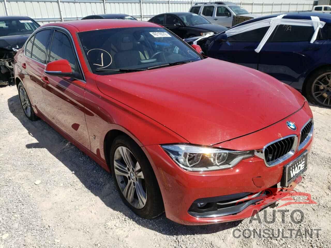 BMW 3 SERIES 2018 - WBA8E1C50JA178310