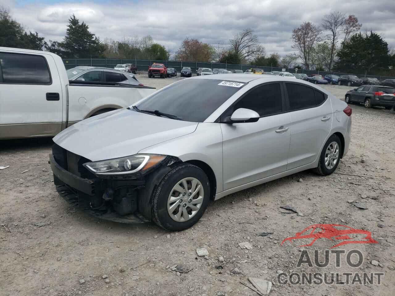 HYUNDAI ELANTRA 2017 - KMHD74LF9HU226932