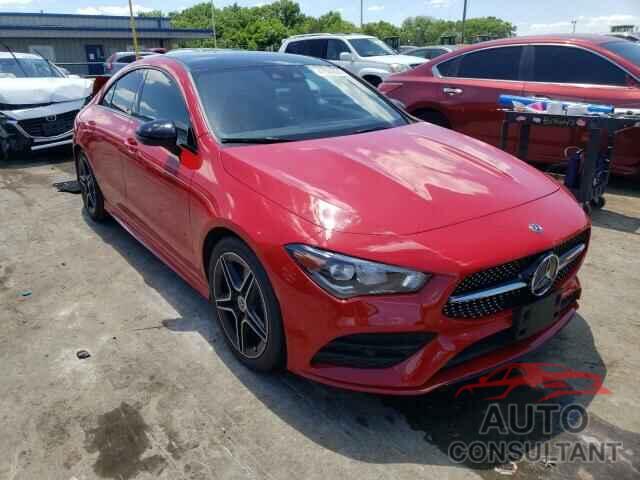 MERCEDES-BENZ CLA-CLASS 2020 - WDD5J4GB4LN020508