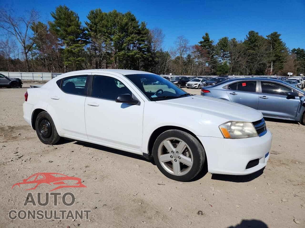 DODGE AVENGER 2013 - 1C3CDZAB7DN563288