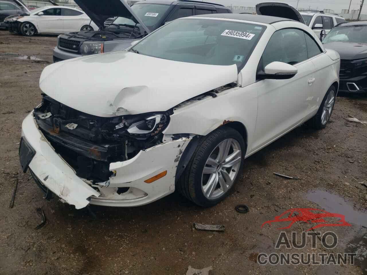 VOLKSWAGEN EOS 2013 - WVWFW8AH1DV001520