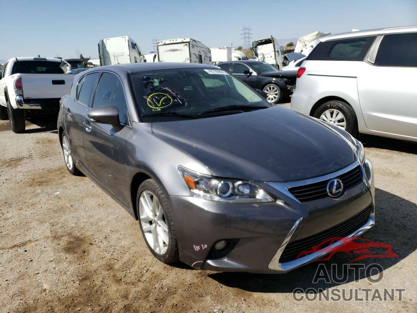 LEXUS CT 200 2016 - JTHKD5BH6G2272580