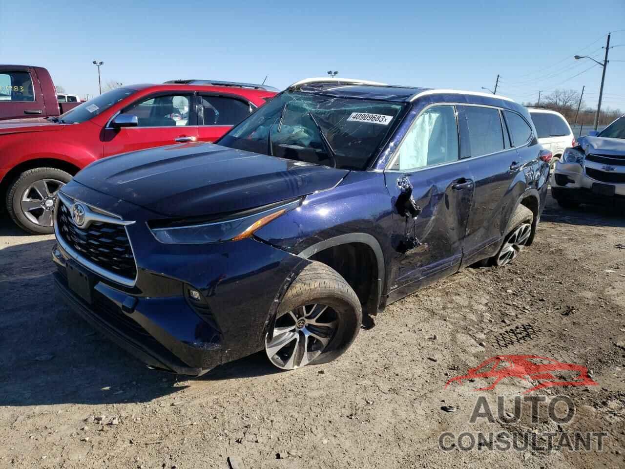TOYOTA HIGHLANDER 2022 - 5TDHBRCHXNS541144