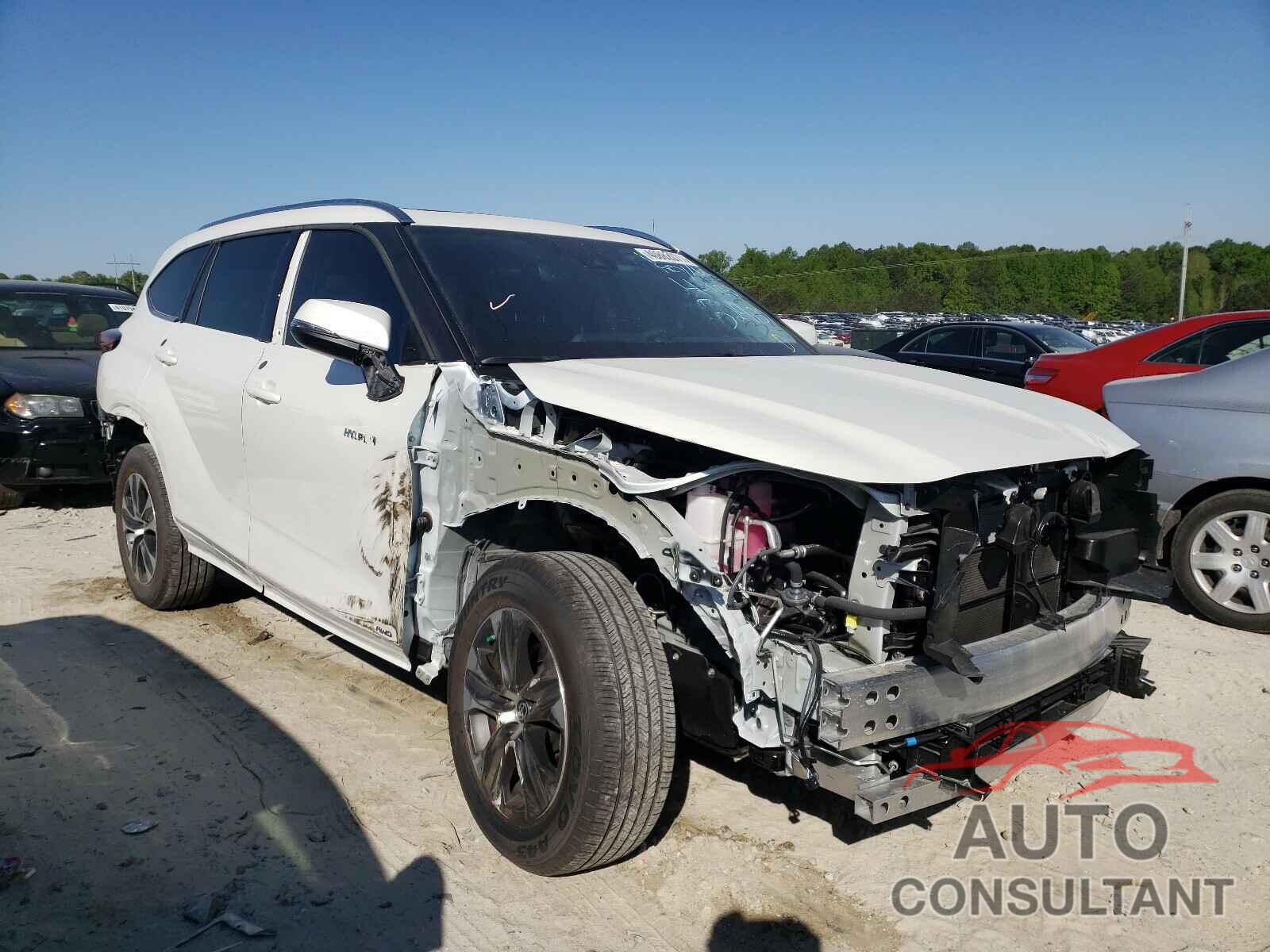 TOYOTA HIGHLANDER 2021 - 5TDHBRCH7MS524137