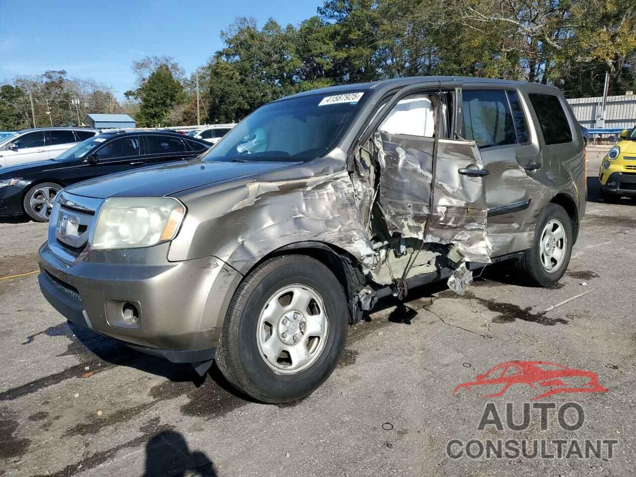 HONDA PILOT 2011 - 5FNYF3H22BB053067