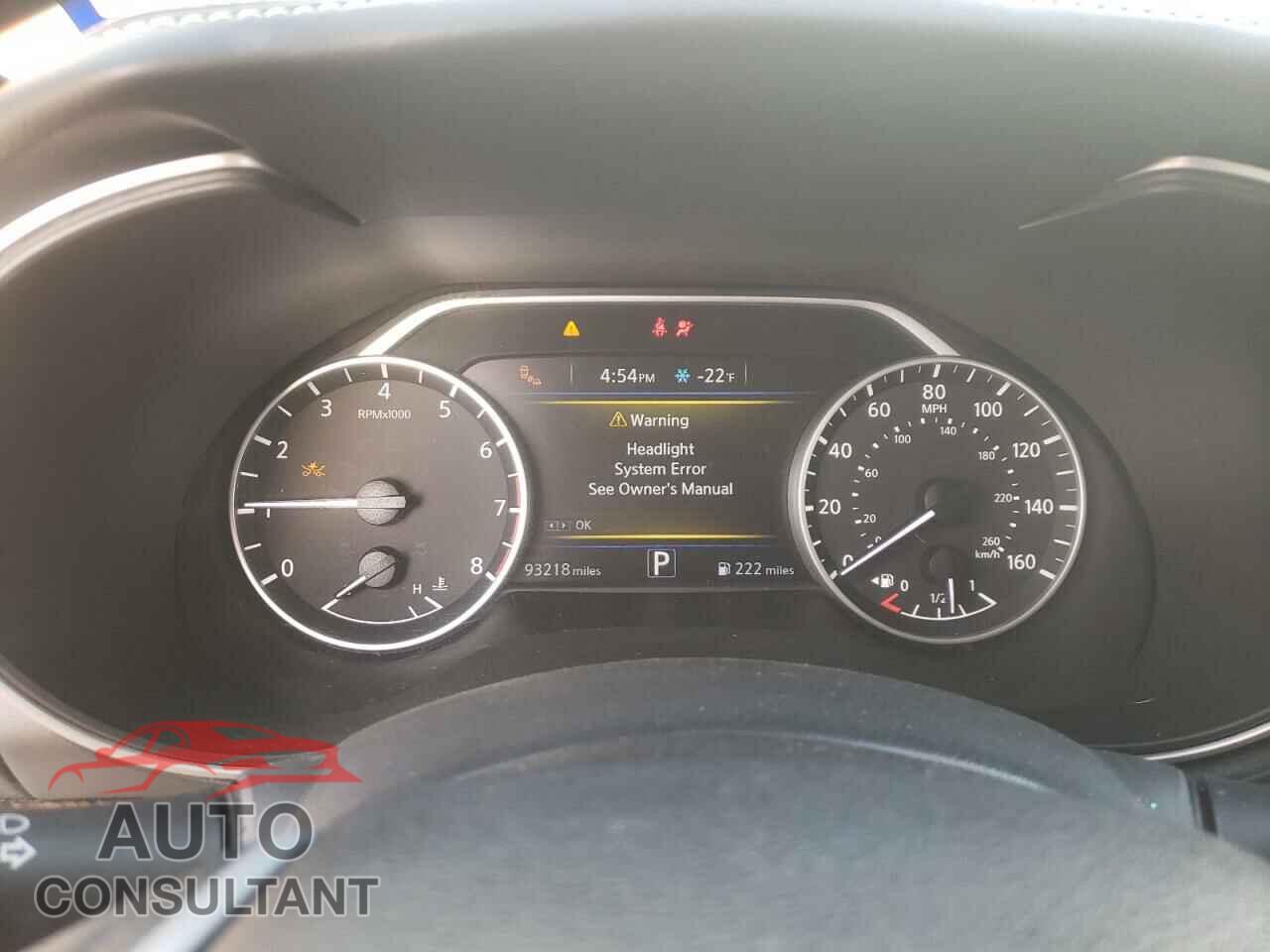NISSAN MAXIMA 2017 - 1N4AA6AP1HC410631