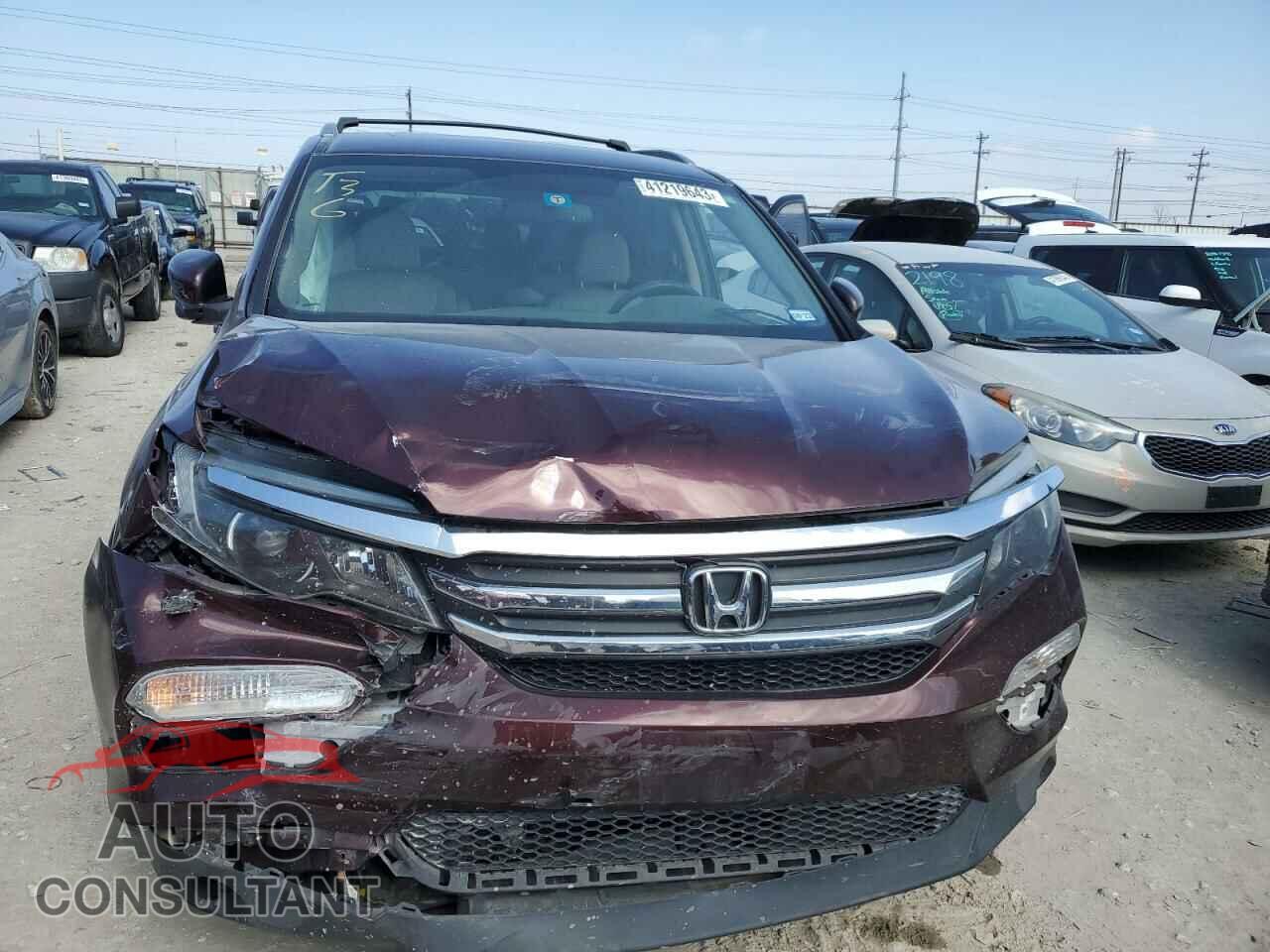 HONDA PILOT 2017 - 5FNYF5H83HB029515