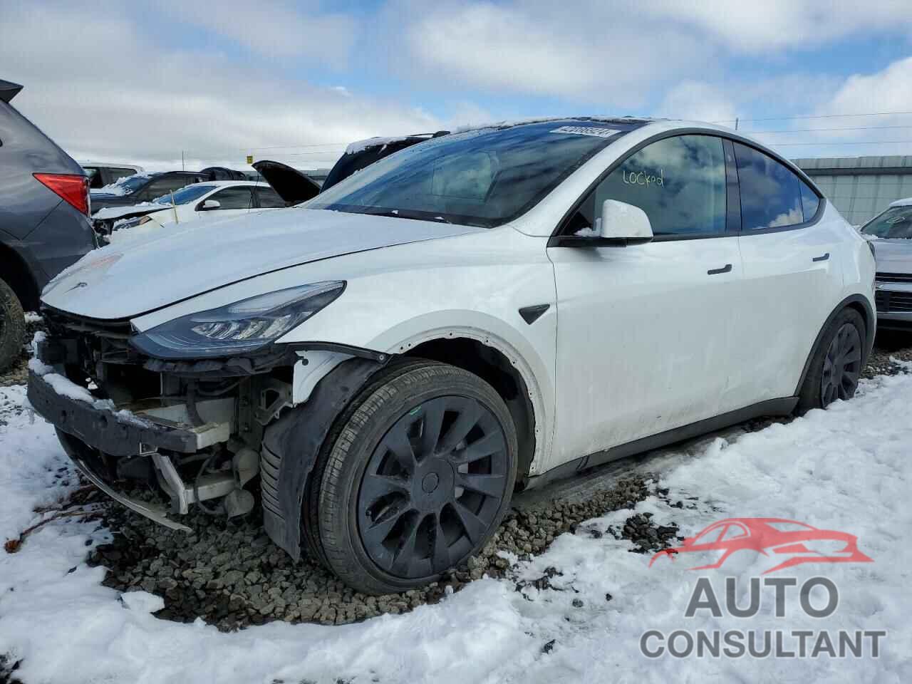 TESLA MODEL Y 2021 - 5YJYGDED6MF103724