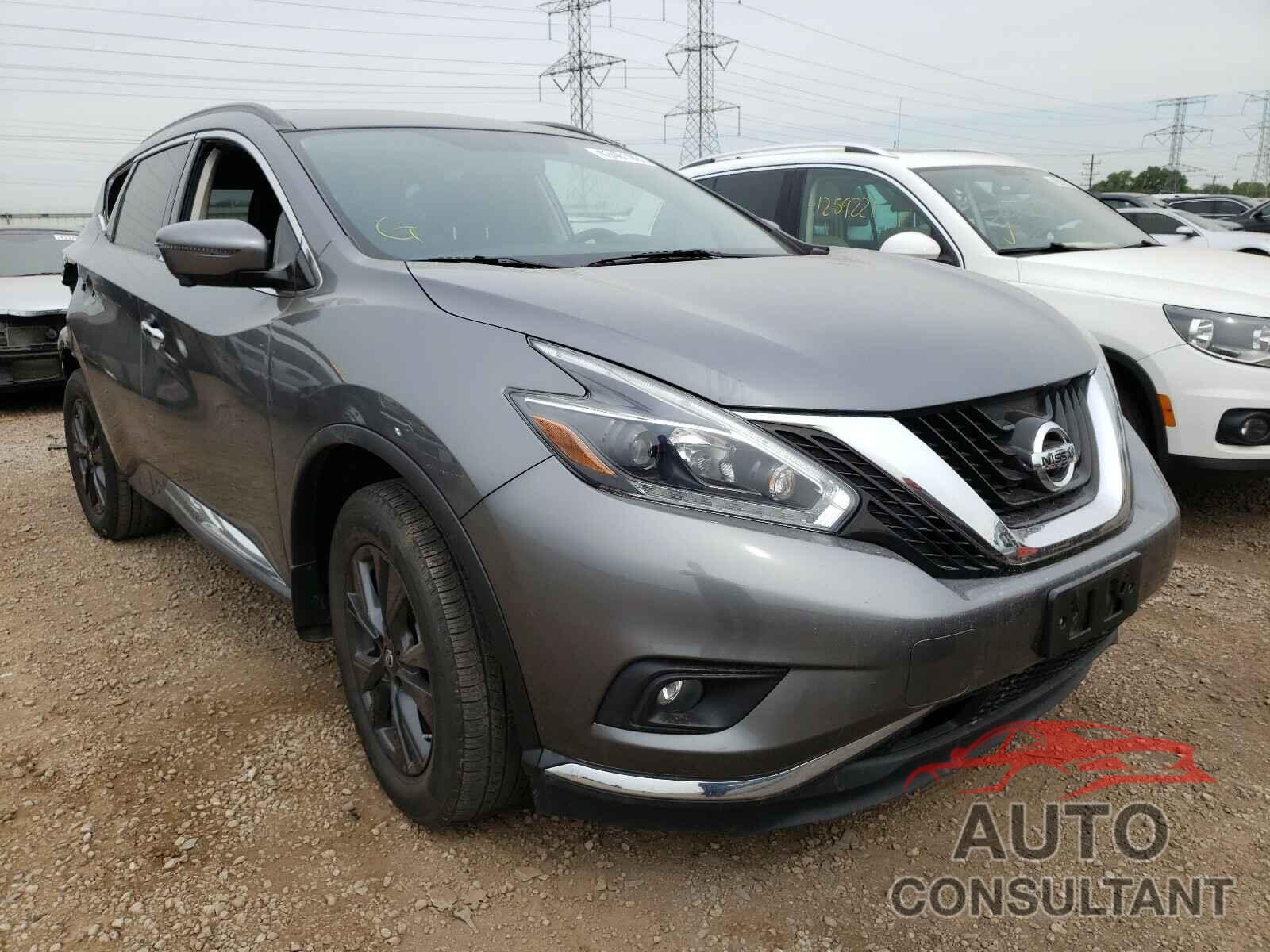 NISSAN MURANO 2018 - 5N1AZ2MH4JN129901