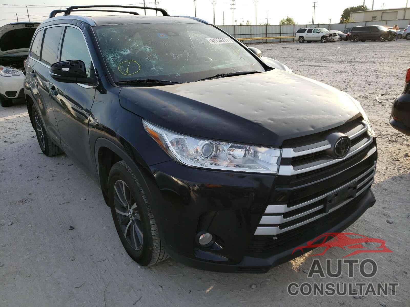 TOYOTA HIGHLANDER 2017 - 5TDKZRFH6HS525220