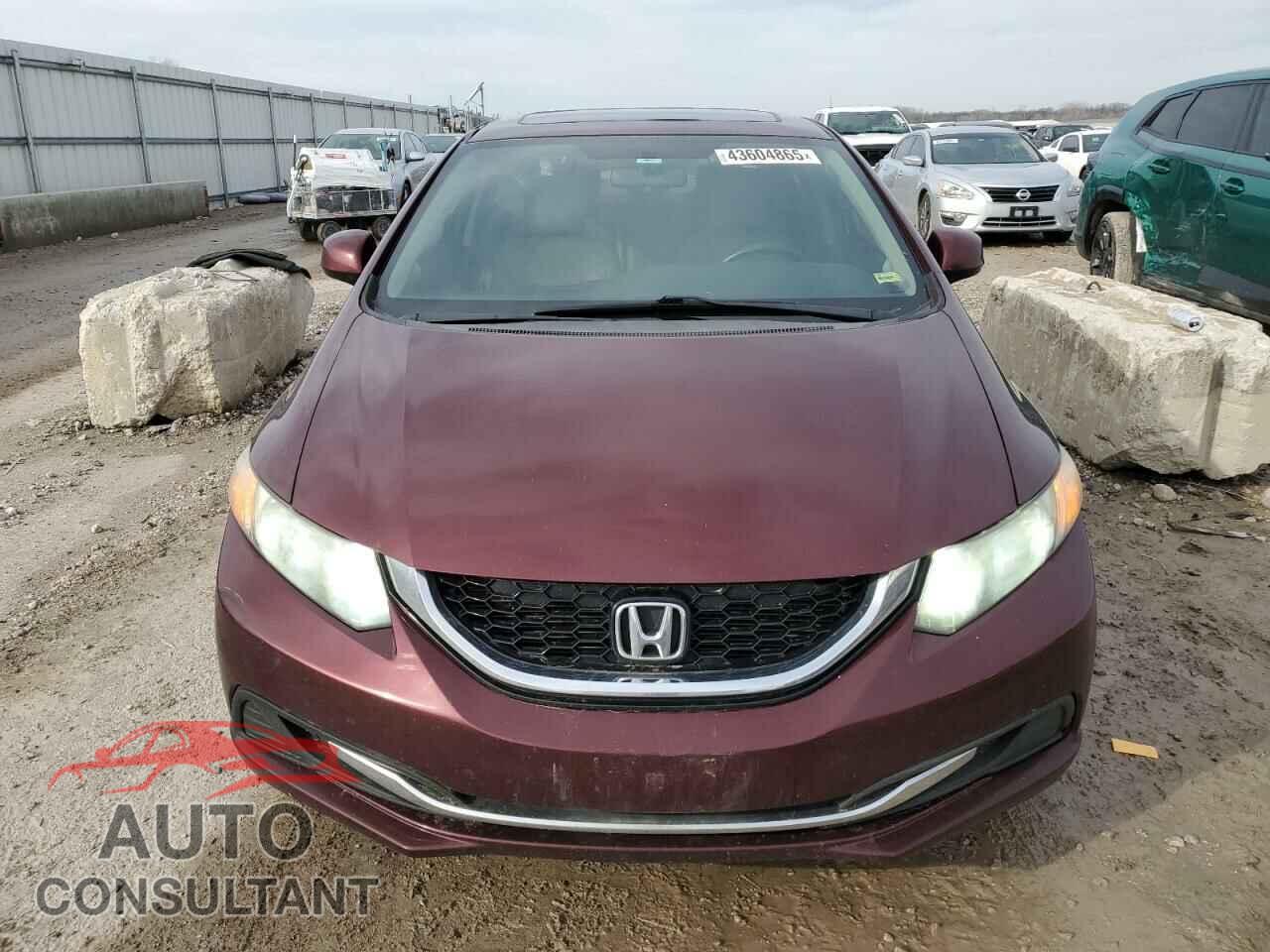 HONDA CIVIC 2013 - 19XFB2F89DE016482