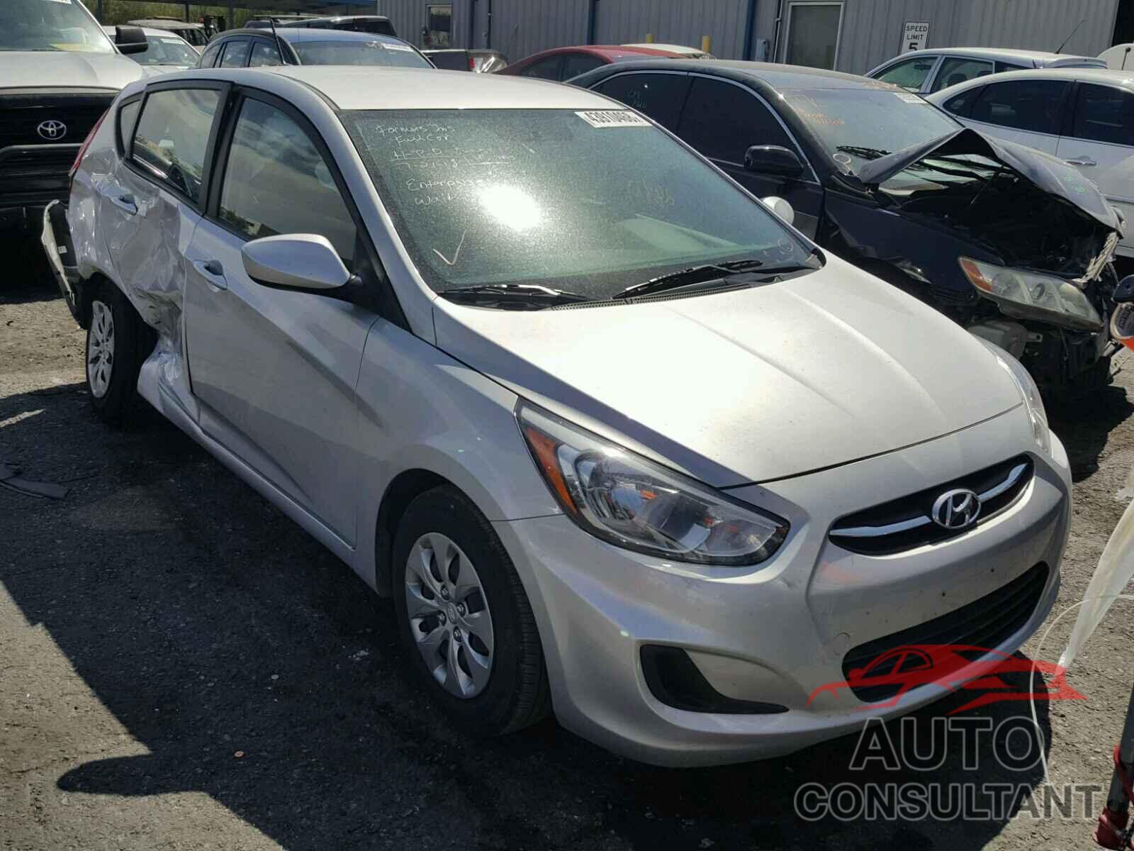HYUNDAI ACCENT 2017 - KMHCT5AE9HU324690