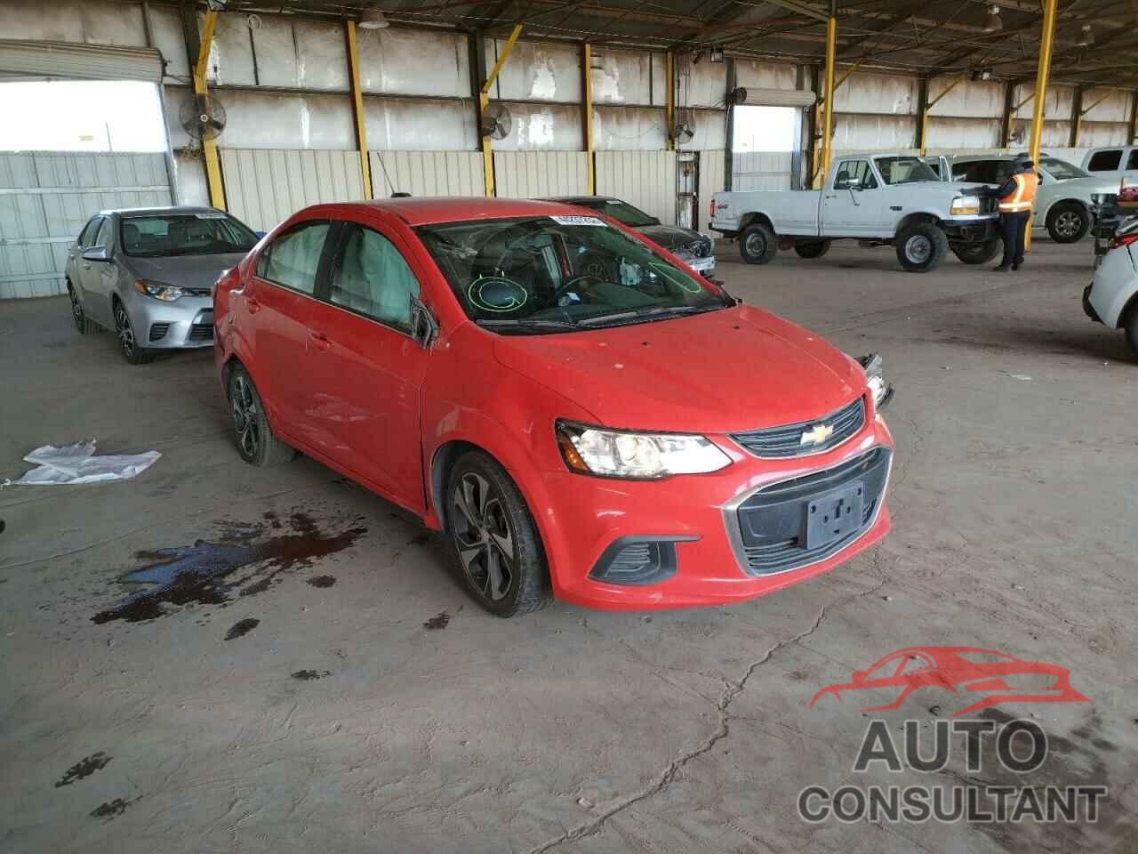 CHEVROLET SONIC 2017 - 1G1JF5SB9H4112775