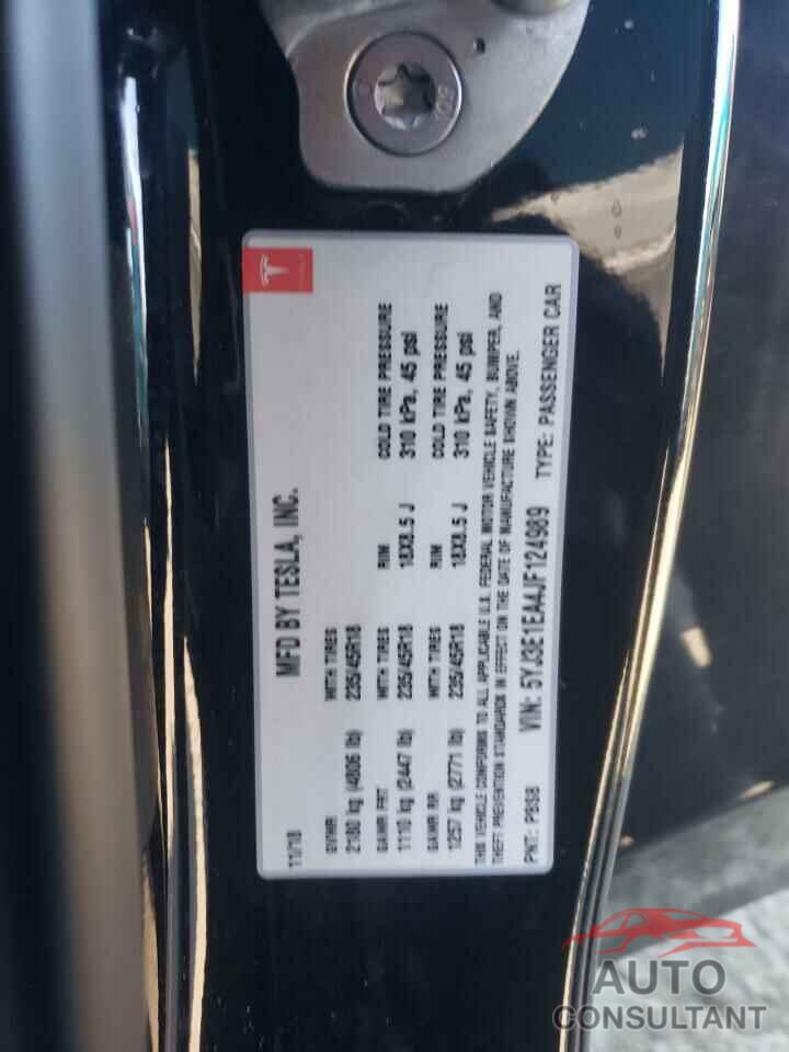 TESLA MODEL 3 2018 - 5YJ3E1EA4JF124989