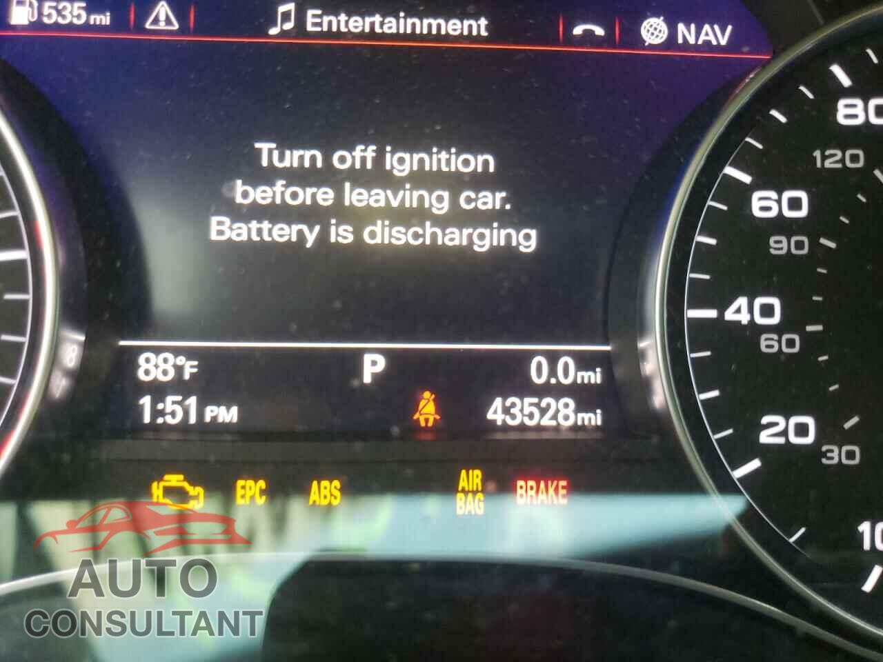 AUDI A6 2017 - WAUC8AFC2HN083584