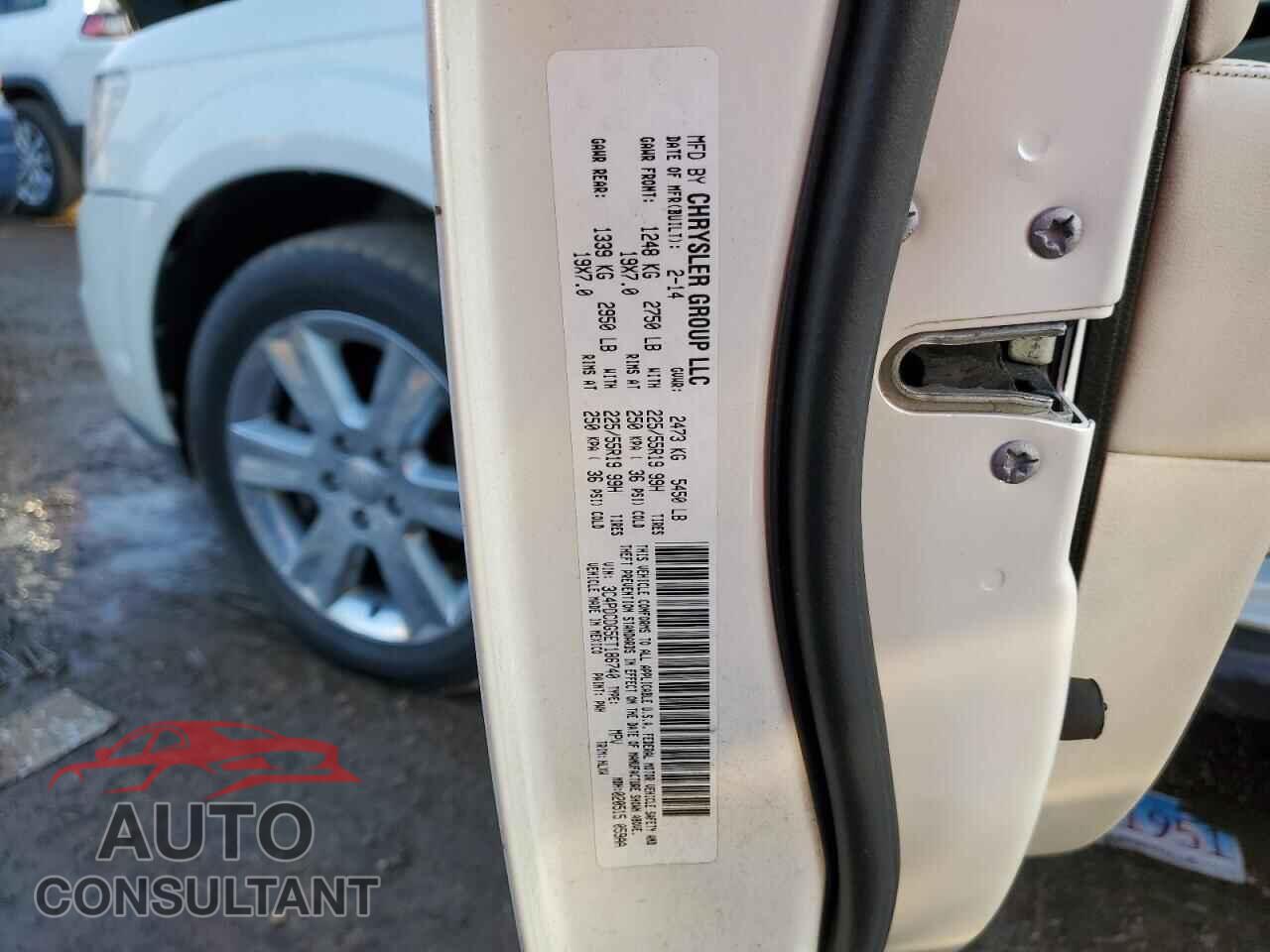DODGE JOURNEY 2014 - 3C4PDCDG5ET186740