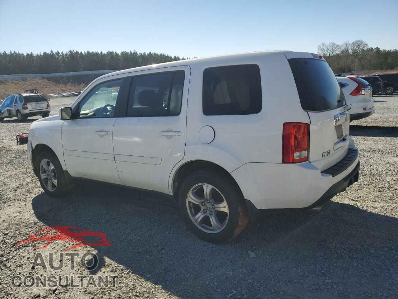 HONDA PILOT 2013 - 5FNYF3H52DB012001