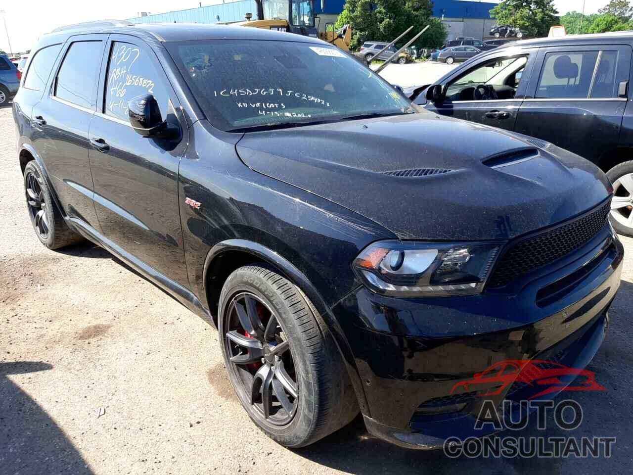 DODGE DURANGO 2018 - 1C4SDJGJ9JC254033