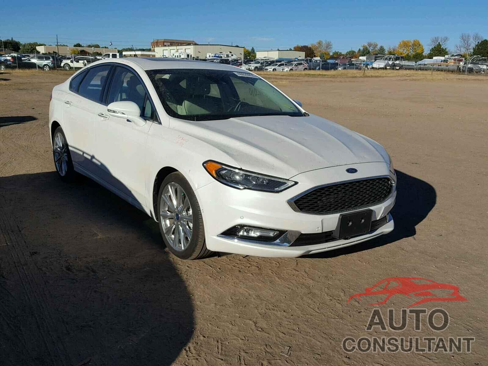 FORD FUSION 2017 - 3FA6P0K96HR284110