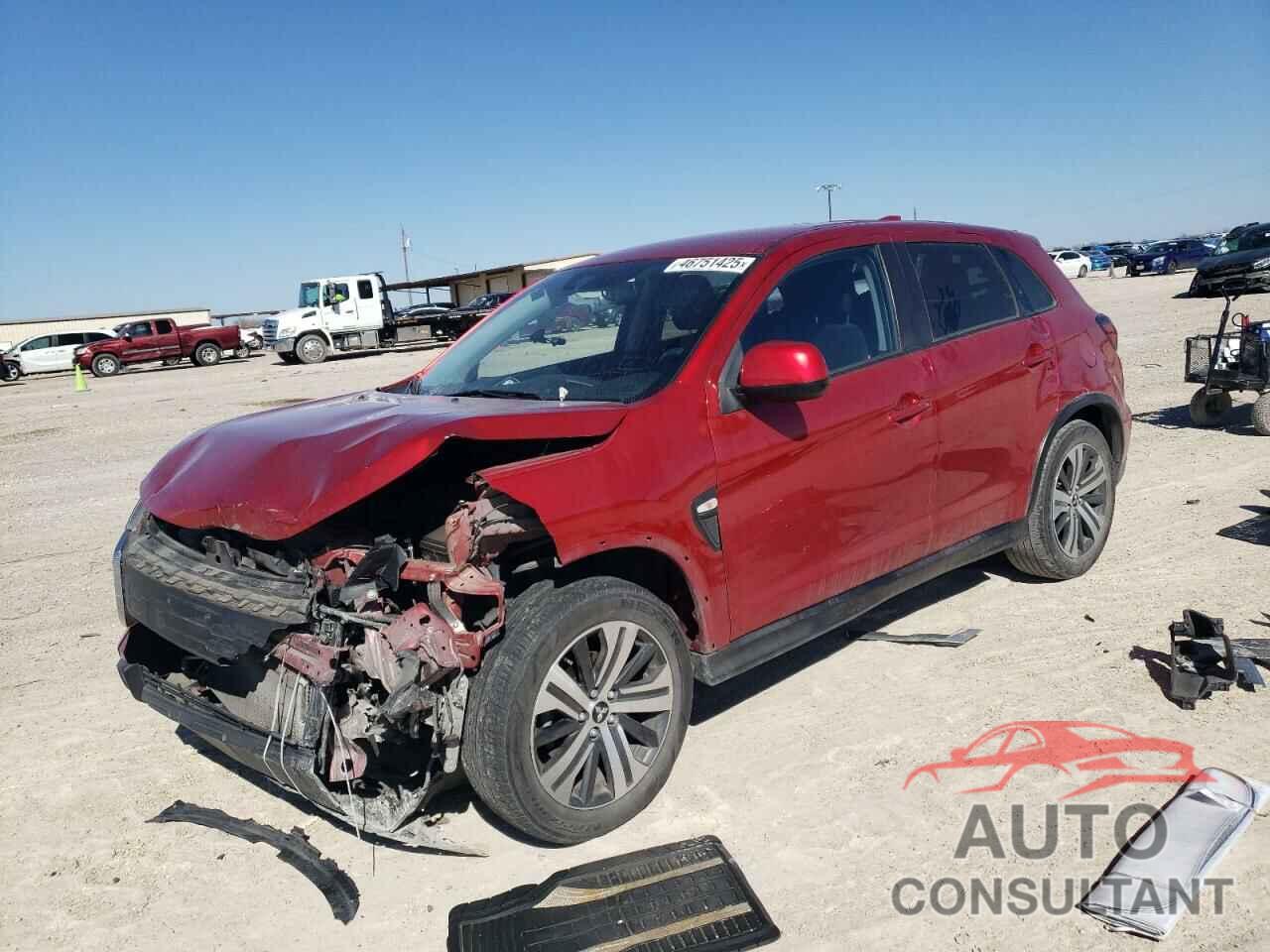 MITSUBISHI OUTLANDER 2021 - JA4APUAU7MU028332