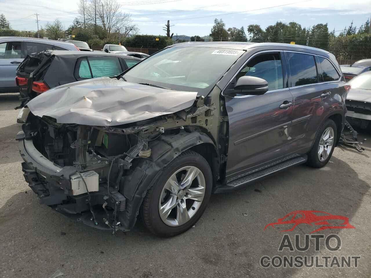 TOYOTA HIGHLANDER 2015 - 5TDDKRFH1FS143753