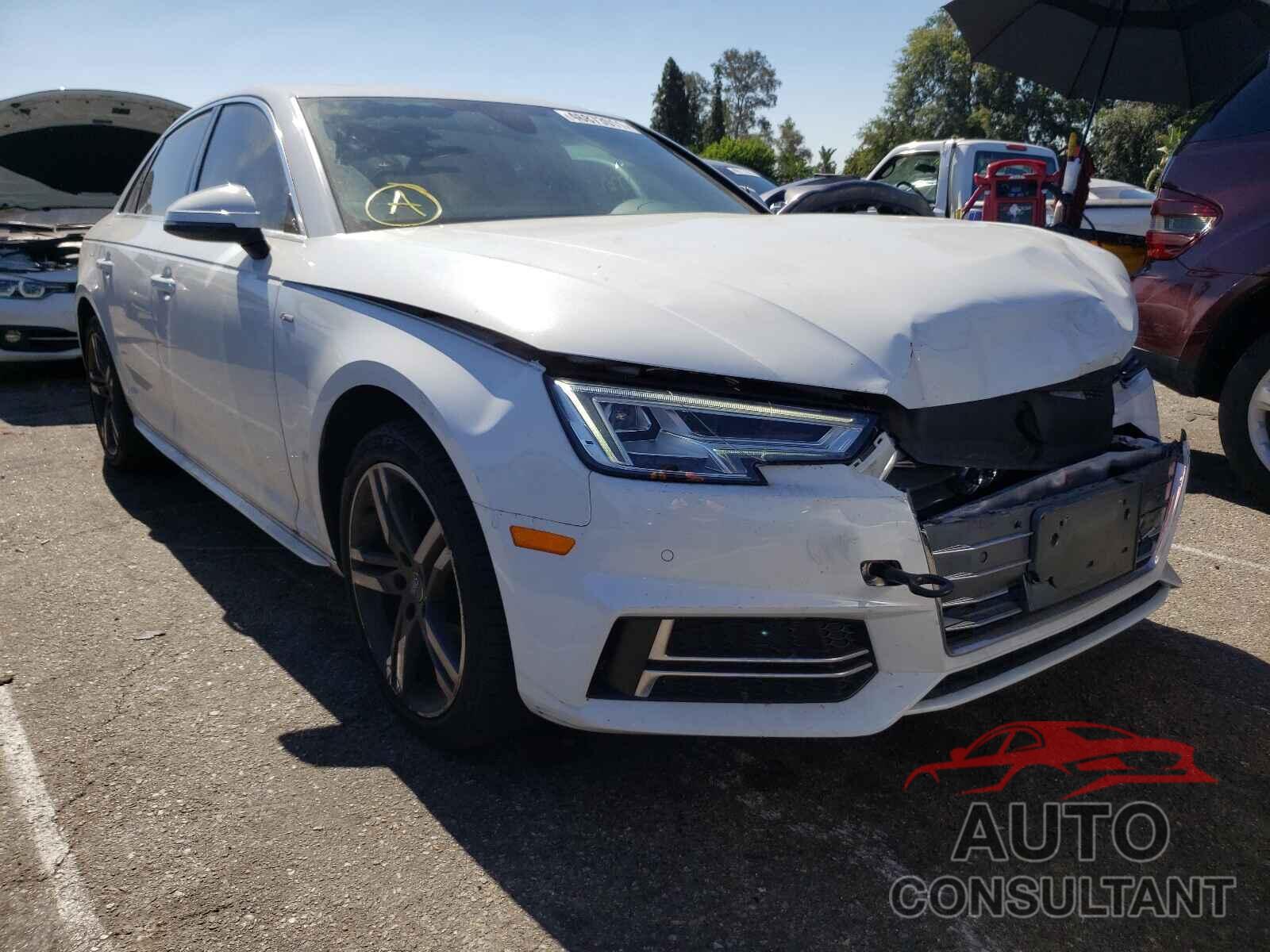 AUDI A4 2018 - WAULMAF44JA079960