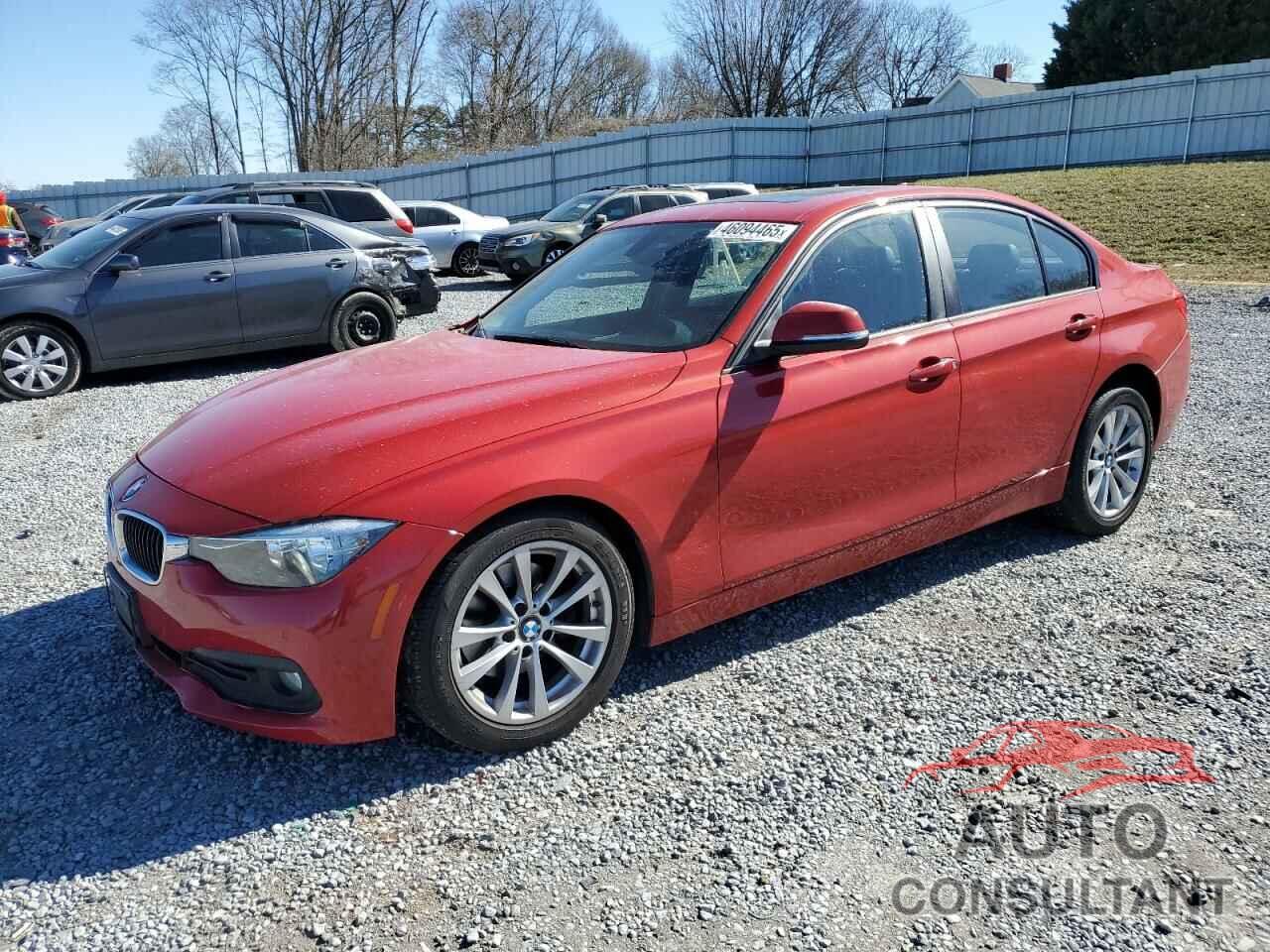 BMW 3 SERIES 2016 - WBA8E5G50GNU19852
