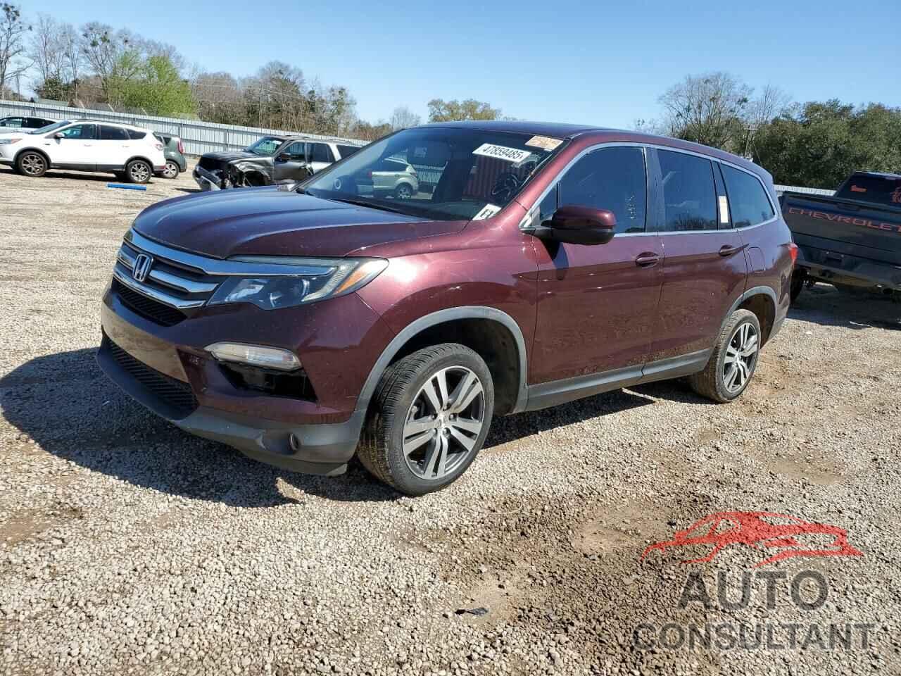 HONDA PILOT 2017 - 5FNYF5H52HB038390