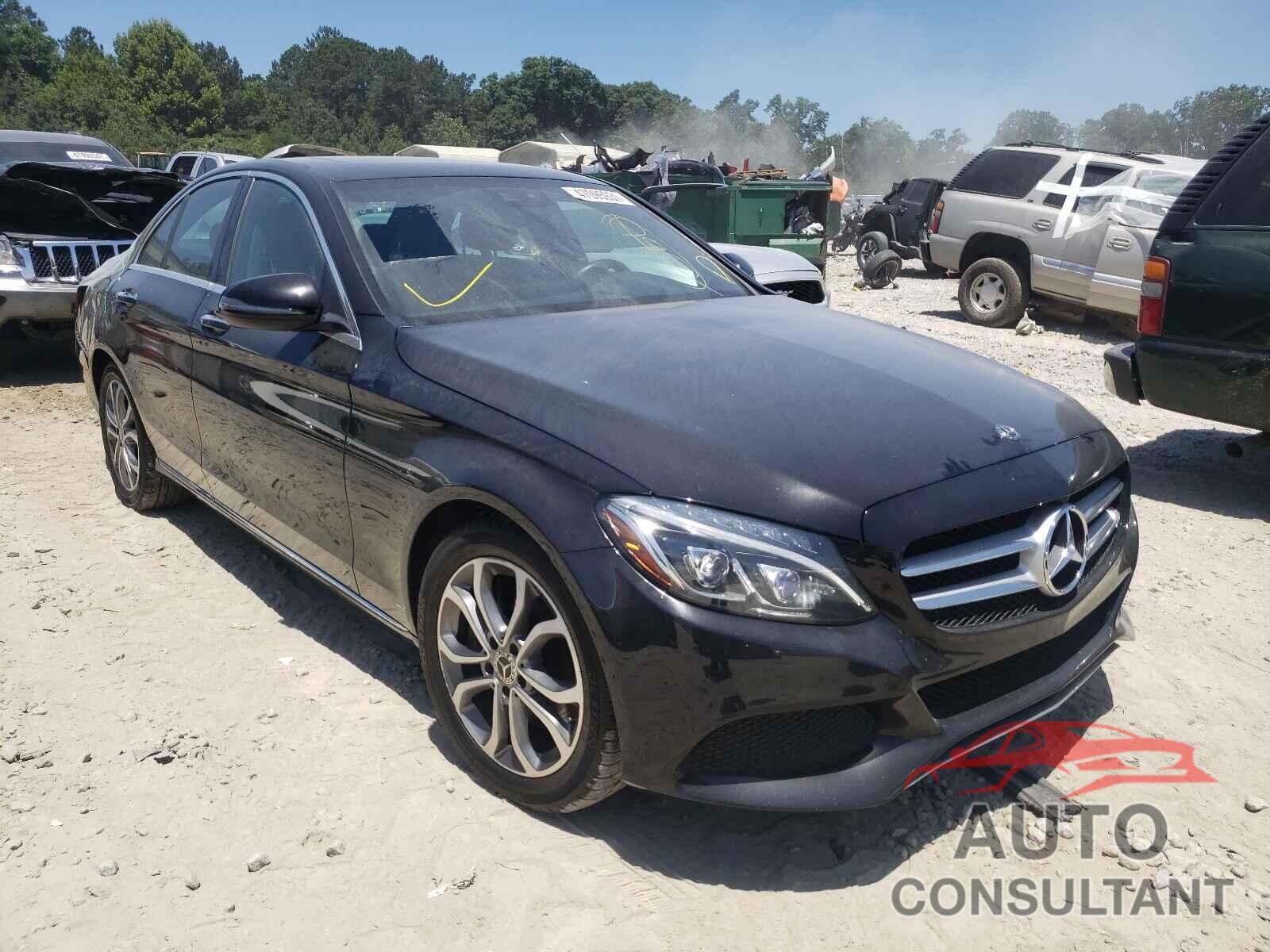 MERCEDES-BENZ C-CLASS 2018 - 55SWF4JB5JU262114