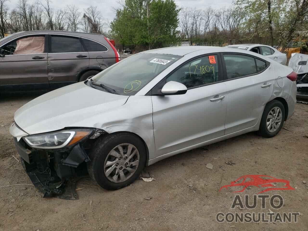 HYUNDAI ELANTRA 2017 - 5NPD74LF8HH058022