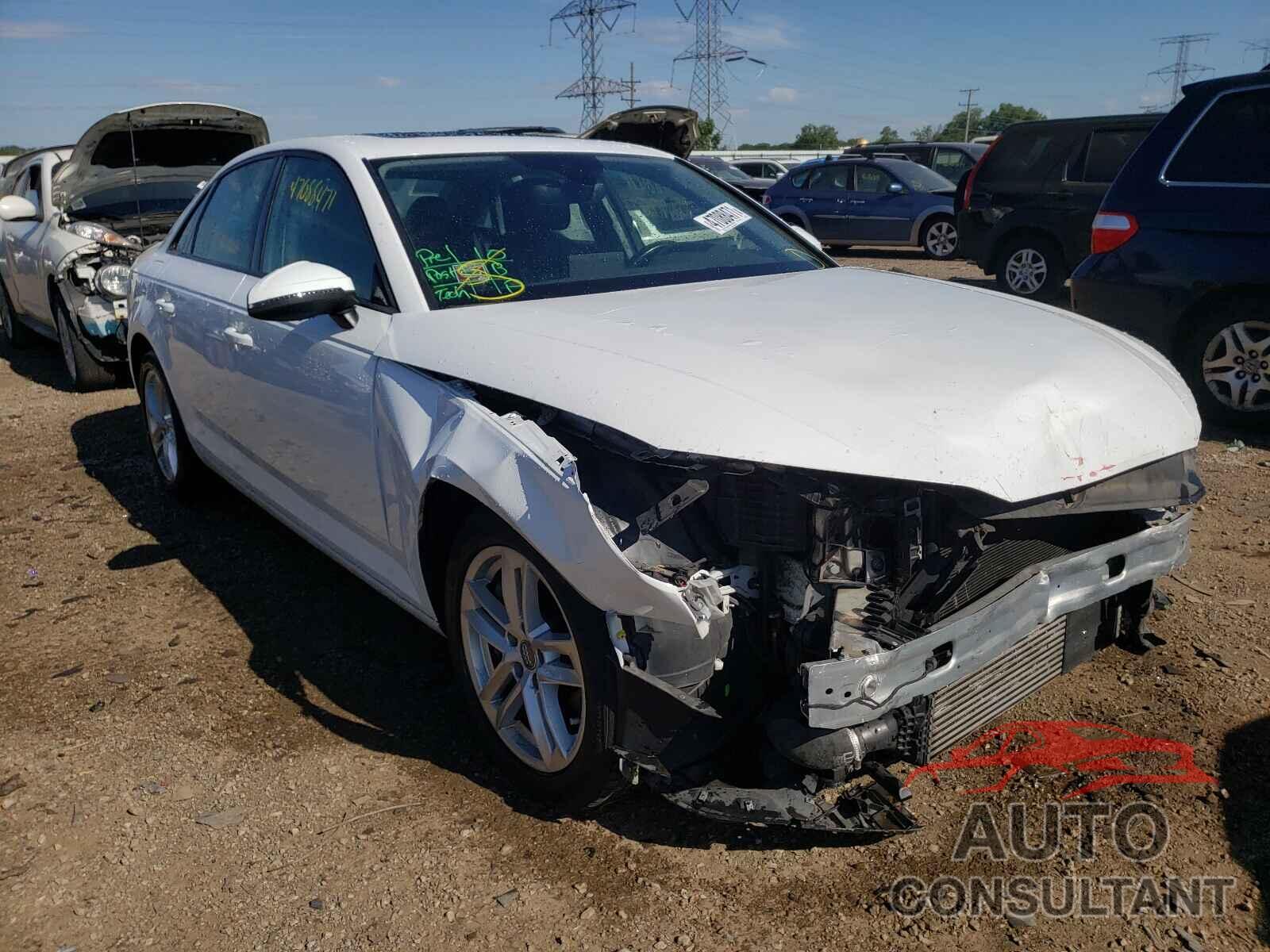 AUDI A4 2017 - WAUGNAF41HN015036