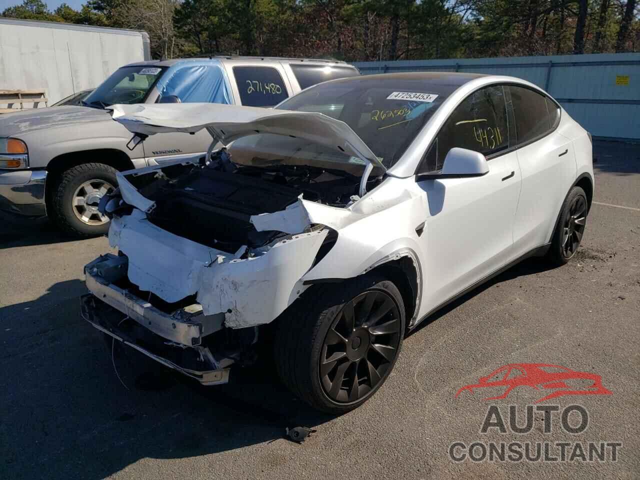 TESLA MODEL Y 2021 - 5YJYGDEE5MF262503